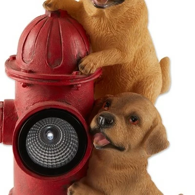 Cheapest π Zingz & Thingz Zingz & Thingz 12" Polyresin πΆ Dogs and Fire Hydrant Solar Statue Tan β 8 Cheapest π Zingz & Thingz Zingz & Thingz 12" Polyresin πΆ Dogs and Fire Hydrant Solar Statue Tan β - Image 6