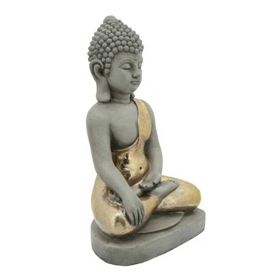 Cheap π€© 24" Resin Sitting Buddha Outdoor Figurine - Gray - Sagebrook Home π 2 Cheap π€© 24" Resin Sitting Buddha Outdoor Figurine - Gray - Sagebrook Home π