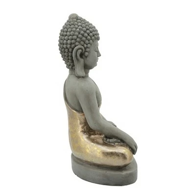 Cheap π€© 24" Resin Sitting Buddha Outdoor Figurine - Gray - Sagebrook Home π 3 Cheap π€© 24" Resin Sitting Buddha Outdoor Figurine - Gray - Sagebrook Home π - Image 2