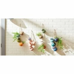 Discount ⭐ Zingz & Thingz Zingz & Thingz 3.75" Terracotta Dangling Mini Pots ⌛ -Garden Decor Shop unnamed file 9411