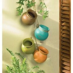 Discount ⭐ Zingz & Thingz Zingz & Thingz 3.75" Terracotta Dangling Mini Pots ⌛ -Garden Decor Shop unnamed file 9412