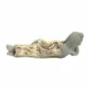 Outlet 🎉 Sagebrook Home 9" Resin Laying Buddha Outdoor Statue Gray/Gold 😀 -Garden Decor Shop unnamed file 9413