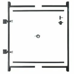 Discount ❤️ Adjust-A-Gate AG60 Steel Frame Anti Sag Gate Building Kit, 60 to 96 Inches Wide Opening Up To 5 Feet High 😀