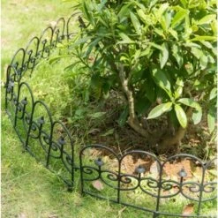 Deals 🤩 Gardenised Vinyl Wrought Iron- Look Garden Ornamental Edging, Lawn Picket Fence Landscape Panel Border, Flower Bed Barrier, One Piece ❤️ 20 Deals 🤩 Gardenised Vinyl Wrought Iron- Look Garden Ornamental Edging, Lawn Picket Fence Landscape Panel Border, Flower Bed Barrier, One Piece ❤️ -Garden Decor Shop unnamed file 9519
