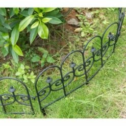 Deals 🤩 Gardenised Vinyl Wrought Iron- Look Garden Ornamental Edging, Lawn Picket Fence Landscape Panel Border, Flower Bed Barrier, One Piece ❤️ 21 Deals 🤩 Gardenised Vinyl Wrought Iron- Look Garden Ornamental Edging, Lawn Picket Fence Landscape Panel Border, Flower Bed Barrier, One Piece ❤️ -Garden Decor Shop unnamed file 9520