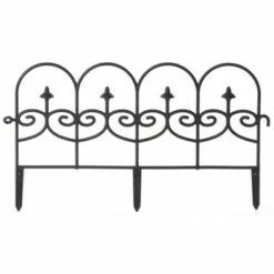 Deals 🤩 Gardenised Vinyl Wrought Iron- Look Garden Ornamental Edging, Lawn Picket Fence Landscape Panel Border, Flower Bed Barrier, One Piece ❤️ 24 Deals 🤩 Gardenised Vinyl Wrought Iron- Look Garden Ornamental Edging, Lawn Picket Fence Landscape Panel Border, Flower Bed Barrier, One Piece ❤️ -Garden Decor Shop unnamed file 9523