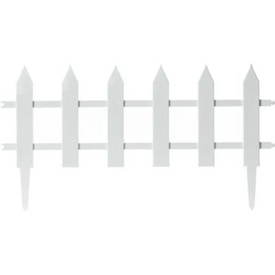 Deals 🤩 Gardenised Vinyl Wrought Iron- Look Garden Ornamental Edging, Lawn Picket Fence Landscape Panel Border, Flower Bed Barrier, One Piece ❤️ 14 Deals 🤩 Gardenised Vinyl Wrought Iron- Look Garden Ornamental Edging, Lawn Picket Fence Landscape Panel Border, Flower Bed Barrier, One Piece ❤️ - Image 12