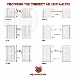 Cheap 🔔 Adjust-A-Gate AG60-36 Steel Frame Anti Sag Gate Building Kit, 60 to 96 Inches Wide Opening Up to 3-4 Feet High Fence 😀 -Garden Decor Shop unnamed file 9540