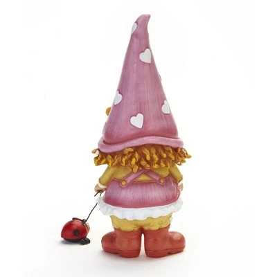 Wholesale π The Lakeside Collection Lakeside Petunia the Garden Gnome Lawn Sculpture with Ladybug on a Leash π 5 Wholesale π The Lakeside Collection Lakeside Petunia the Garden Gnome Lawn Sculpture with Ladybug on a Leash π - Image 3