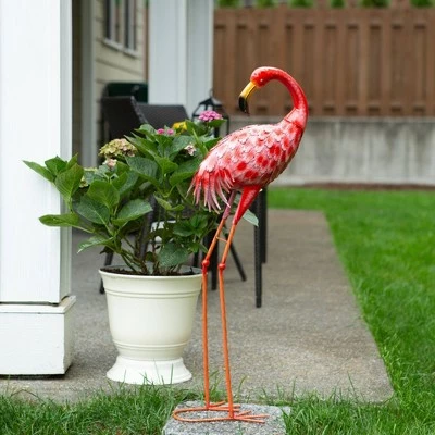 Coupon π₯ Zingz & Thingz Zingz & Thingz 33" Iron Standing Flamingo Looking Back Statue Bright Pink π 5 Coupon π₯ Zingz & Thingz Zingz & Thingz 33" Iron Standing Flamingo Looking Back Statue Bright Pink π - Image 3