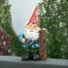 Cheapest ⌛ 12" Polyresin Gnome Welcome Statue - Alpine Corporation ⌛