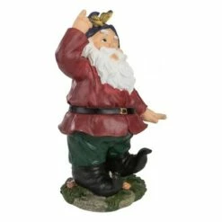 Cheapest ✔️ Northlight 11" Red and Green Gnome with Butterfly Outdoor Garden Statue 🔥 -Garden Decor Shop unnamed file 9593