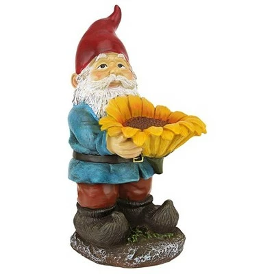 Wholesale β€οΈ Design Toscano Sunflower Sammy Garden Gnome Statue - Multicolored π 3 Wholesale β€οΈ Design Toscano Sunflower Sammy Garden Gnome Statue - Multicolored π - Image 2