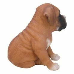 Brand new ✨ HI-LINE GIFT LTD 6.5" Polyresin Boxer Puppy Brown - Hi-Line Gift ❤️ -Garden Decor Shop unnamed file 964