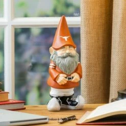 Promo 😀 Evergreen Garden Gnome University of Texas 🎁 9 Promo 😀 Evergreen Garden Gnome University of Texas 🎁 -Garden Decor Shop unnamed file 9656