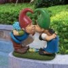Discount 🛒 Design Toscano Kiss And Tell, Lover Gnomes Statue 🔔