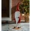 Coupon 🔔 Evergreen 30.25"H Holiday Gnome with Solar Lantern Garden Statuary 🛒 -Garden Decor Shop unnamed file 9663