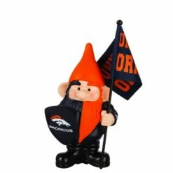 Best deal 🔔 Evergreen Denver Broncos, Flag Holder Gnome 💯