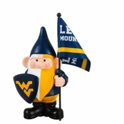 Coupon 🧨 Evergreen West Virginia University, Flag Holder Gnome 😀