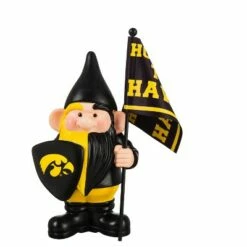 Top 10 ⌛ Evergreen University of Iowa, Flag Holder Gnome 👏