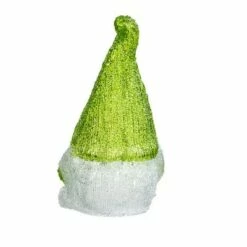 Cheapest 🛒 Evergreen Twinkling Light Gnome Garden Statue, Light Green 💯 -Garden Decor Shop unnamed file 9703