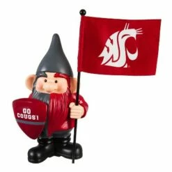 Cheap 🌟 Evergreen Washington State University, Flag Holder Gnome 😀