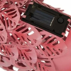 Flash Sale 🌟 Zingz & Thingz Zingz & Thingz 27" Iron Leaning Solar Flamingo Statue Pink 😀 -Garden Decor Shop unnamed file 972