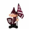 Hot Sale ❤️ Evergreen Texas A&M, Flag Holder Gnome 🎁