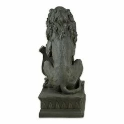 Best reviews of π― Zingz & Thingz Zingz & Thingz 25" Polyresin Lion Guardian Statue Gray π