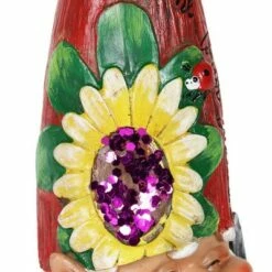New 🤩 10.43" Resin Garden Gnome Red - Exhart 😀 -Garden Decor Shop unnamed file 9765