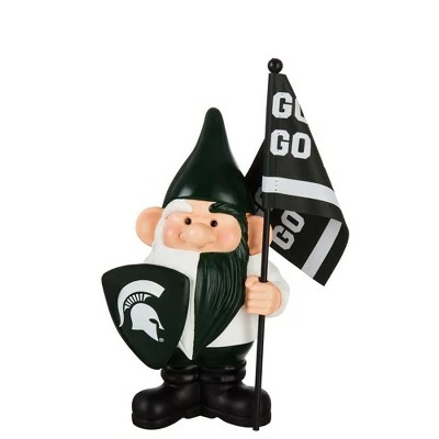 Cheap 🌟 Evergreen Michigan State University, Flag Holder Gnome 🔥 3 Cheap 🌟 Evergreen Michigan State University, Flag Holder Gnome 🔥
