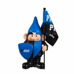 Promo 😉 Evergreen Carolina Panthers, Flag Holder Gnome 🎉