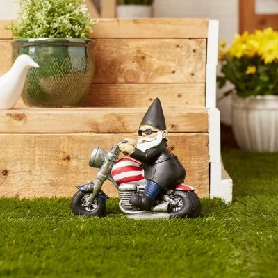 Deals 𧨠Zingz & Thingz Zingz & Thingz 8" Polyresin Solar Biker Gnome π 4 Deals 𧨠Zingz & Thingz Zingz & Thingz 8" Polyresin Solar Biker Gnome π - Image 3