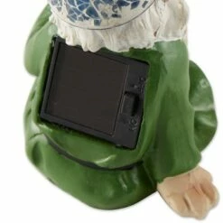 Promo 🎁 Zingz & Thingz Zingz & Thingz 7.25" Polyresin Cherry Gnome Solar Statue 🎁 -Garden Decor Shop unnamed file 9854