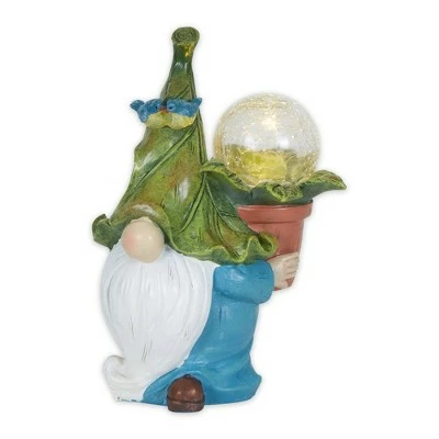 Deals π₯° Zingz & Thingz Zingz & Thingz 10.6" Polyresin Gnome with Flower Pot Solar Statue π 3 Deals π₯° Zingz & Thingz Zingz & Thingz 10.6" Polyresin Gnome with Flower Pot Solar Statue π