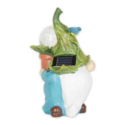Deals π₯° Zingz & Thingz Zingz & Thingz 10.6" Polyresin Gnome with Flower Pot Solar Statue π 4 Deals π₯° Zingz & Thingz Zingz & Thingz 10.6" Polyresin Gnome with Flower Pot Solar Statue π - Image 2