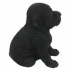 Budget ❤️ HI-LINE GIFT LTD 6.5" Polyresin Labrador Puppy Black - Hi-Line Gift ⭐