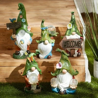 Deals π₯° Zingz & Thingz Zingz & Thingz 10.6" Polyresin Gnome with Flower Pot Solar Statue π 8 Deals π₯° Zingz & Thingz Zingz & Thingz 10.6" Polyresin Gnome with Flower Pot Solar Statue π - Image 6