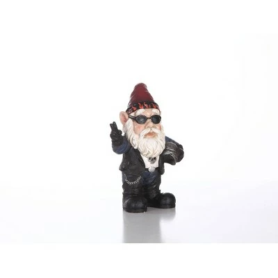 Top 10 β€οΈ HI-LINE GIFT LTD 10.25" Polyresin Biker Gnome with π Sunglasses and Helmet Outdoor Statue Black - Hi-Line Gift π― 4 Top 10 β€οΈ HI-LINE GIFT LTD 10.25" Polyresin Biker Gnome with π Sunglasses and Helmet Outdoor Statue Black - Hi-Line Gift π― - Image 2