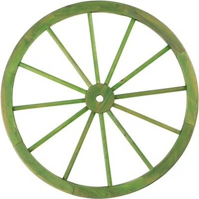 Buy π Gardenised Decorative Antique Cottage Green Wagon Garden Wheel - 31 π 3 Buy π Gardenised Decorative Antique Cottage Green Wagon Garden Wheel - 31 π