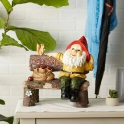 Wholesale 𧨠Zingz & Thingz Zingz & Thingz 14" Polyresin Greeting Sign Garden Gnome π 14 Wholesale 𧨠Zingz & Thingz Zingz & Thingz 14" Polyresin Greeting Sign Garden Gnome π -Garden Decor Shop unnamed file 9929