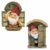 Outlet ⌛ Design Toscano The Knothole Gnomes Garden Welcome Tree Sculpture: Window & Door Gnomes ❤️