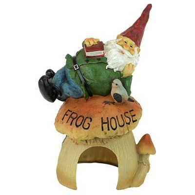 Top 10 ⨠Design Toscano Gnome Frog House Garden Statue - Multicolored 𧨠4 Top 10 ⨠Design Toscano Gnome Frog House Garden Statue - Multicolored 𧨠- Image 2