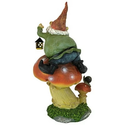 Promo π€© Design Toscano Tesla With The Lamp Garden Gnome Statue - Multicolored π 4 Promo π€© Design Toscano Tesla With The Lamp Garden Gnome Statue - Multicolored π - Image 3